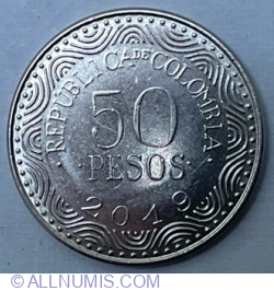 Image #1 of 50 Pesos 2019