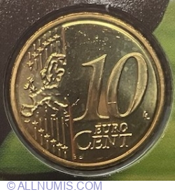 Image #1 of 10 Euro Cent 2010