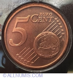 Image #1 of 5 Euro Cent 2010