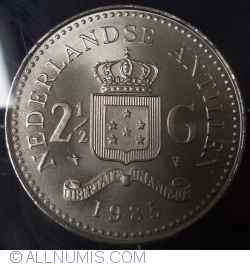Image #1 of 2 ½ Gulden 1985