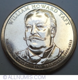 Image #2 of 1 Dollar 2013 P - William Howard Taft