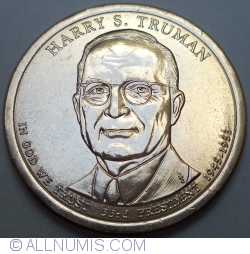 Image #2 of 1 Dollar 2015 D - Harry S. Truman