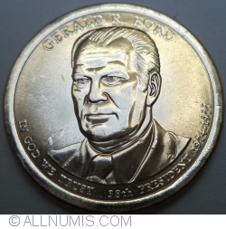 Image #2 of 1 Dollar 2016 D - Gerald R. Ford