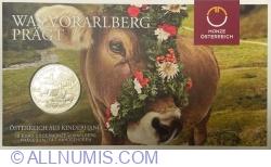 10 Euro 2013 - State Federale Austriece - Vorarlberg