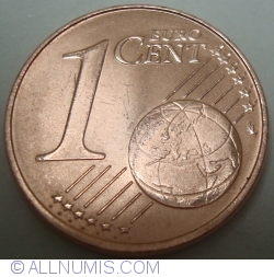 Image #1 of 1 Euro Cent 2018 F