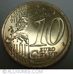10 Euro Cent 2018 F
