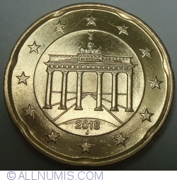 Image #2 of 20 Euro Cent 2018 J