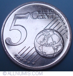 Image #1 of 5 Euro Cent 2016 G