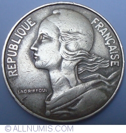 Image #2 of 20 Centime 1974