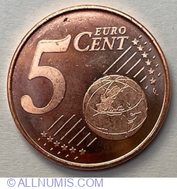 Image #1 of 5 Euro Centi 2018
