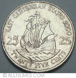 Image #1 of 25 Cents 2000