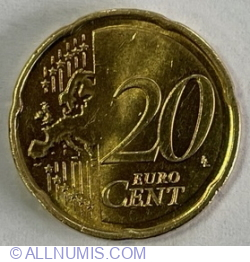 20 Euro Cent 2020 J