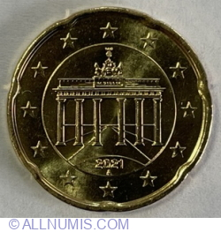Image #2 of 20 Euro Cent 2021 A