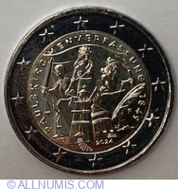 Image #2 of 2 Euro 2024 F - 175th Anniversary - Constitution of St. Paul's Church