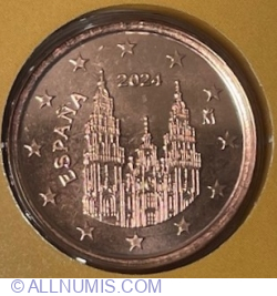 Image #2 of 5 Euro Cent 2024