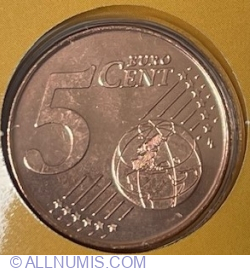 Image #1 of 5 Euro Cent 2024