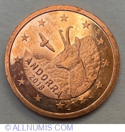 Image #2 of 2 Euro Cent 2018