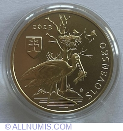 5 Euro 2023 - Black Stork