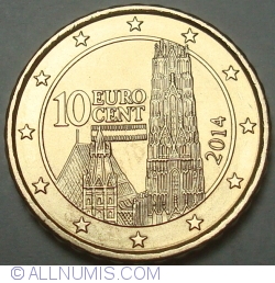 Image #2 of 10 Euro Cent 2014