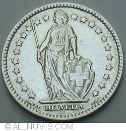 Image #2 of 1 Franc 1914