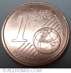 1 Euro Centi 2017