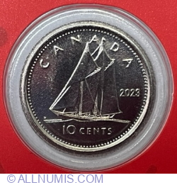 Image #1 of 10 Cents 2023 - 70 years of Reign - Posthumous
