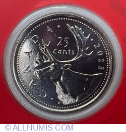 Image #1 of 25 Cents 2023 - 70 years of Reign - Posthumous