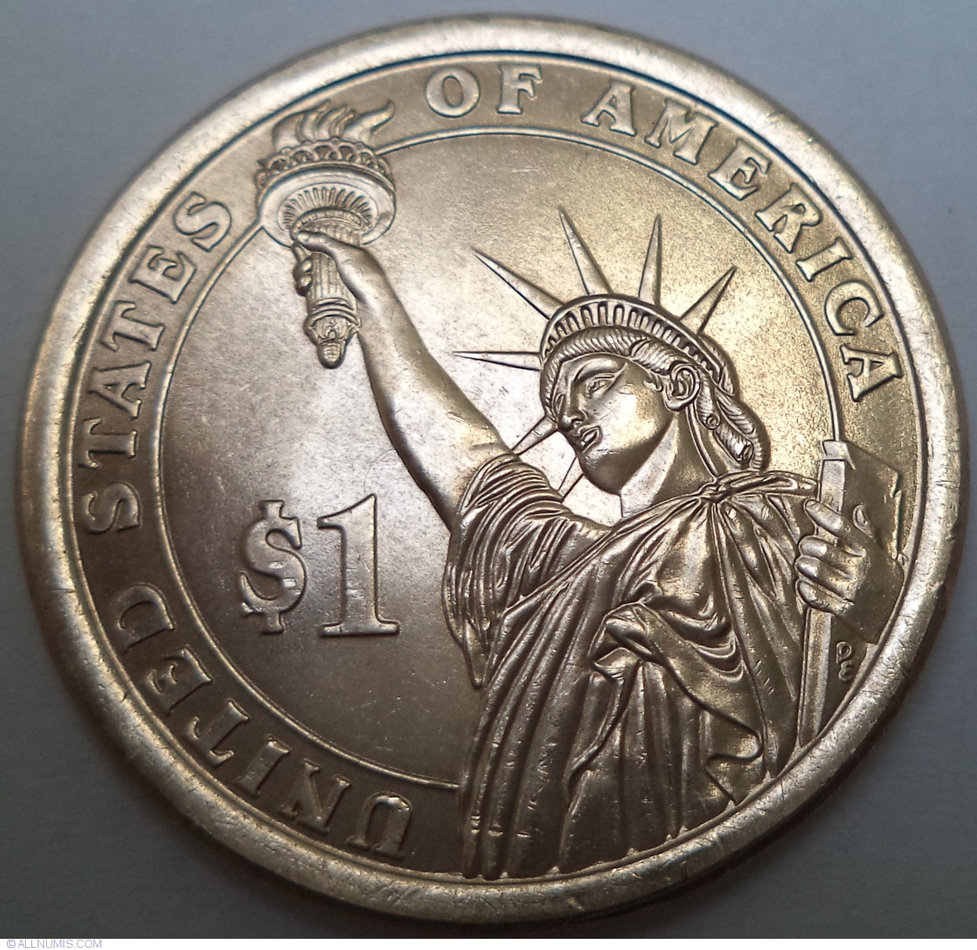 1 Dollar 2015 P - Dwight D. Eisenhower, Dollar, Presidential Series ...