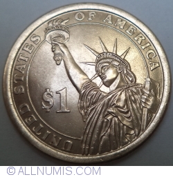 1 Dollar 2015 P - Dwight D. Eisenhower