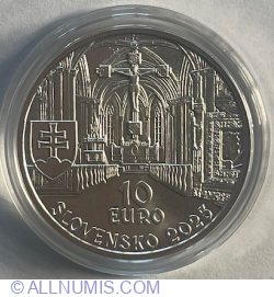 10 Euro 2025 - 950th Anniversary - Establishment of the Benedictine Abbey in Hronský Beňadik