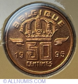 50 Centimes 1995 - (Belgique)