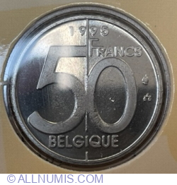 Image #1 of 50 Francs 1995 - (Belgique)