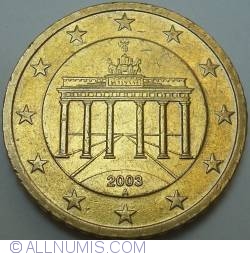 Image #2 of 50 Euro Cent 2003 A