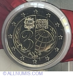 2 Euro 2023 - 30th Anniversary of entrance to the United Nations