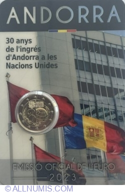 2 Euro 2023 - 30th Anniversary of entrance to the United Nations