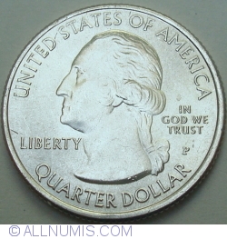 Quarter Dollar 2014 P - Tennessee Great Smoky Mountains