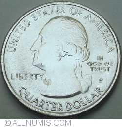 Image #1 of Quarter Dollar 2015 P - Louisiana Kisatchie