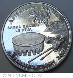 Image #2 of Quarter Dollar 2009 S - American Samoa