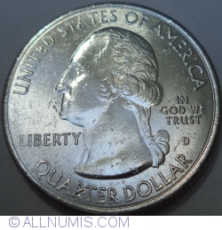 Image #1 of Quarter Dollar 2015 D - North Carolina Blue Ridge Parkway