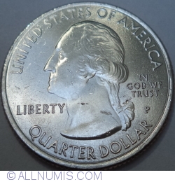 Image #1 of Quarter Dollar 2015 P - New York Saratoga