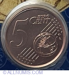 Image #1 of 5 Euro Cent 2025