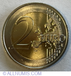 2 Euro 2022 - 100th Anniversary - First Crossing of the South Atlantic by Plane