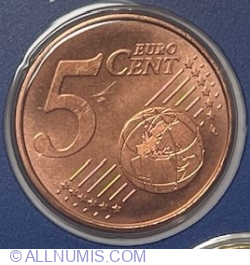 Image #1 of 5 Euro Cent 2024