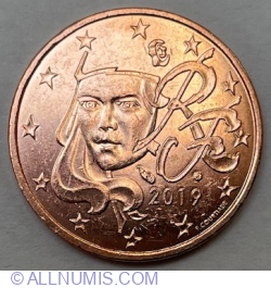 Image #2 of 2 Euro Cent 2019