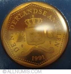 Image #1 of 2-1/2 Gulden 1991
