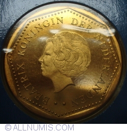Image #2 of 2-1/2 Gulden 1991
