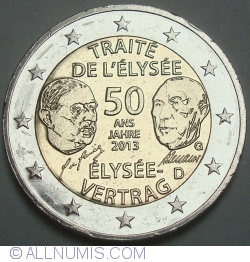 Image #2 of 2 Euro 2013 G - Treaty Of The Elysée