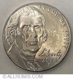 Jefferson Nickel 2024 P