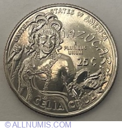 Quarter Dollar 2024 P - Celia Cruz