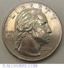 Quarter Dollar 2024 P - Dr. Mary Edwards Walker